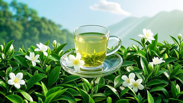 新茶上市茉莉花茶9