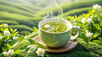 新茶上市茉莉花茶5