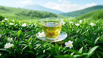 新茶上市茉莉花茶8