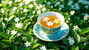 茉莉花茶春茶茶文化