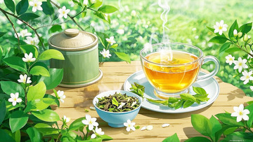 新茶上市茉莉花茶3