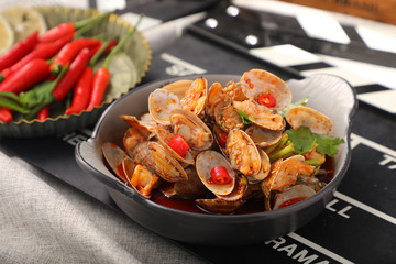 辣拌花蚬子凉菜1