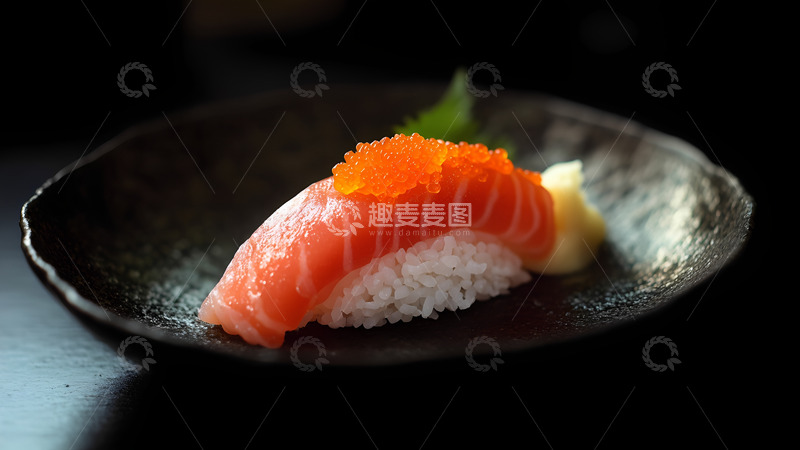 美味寿司日料美食摄影图