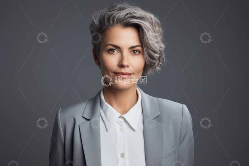 高清大图下载【趣麦麦图】一位时尚的发型设计师