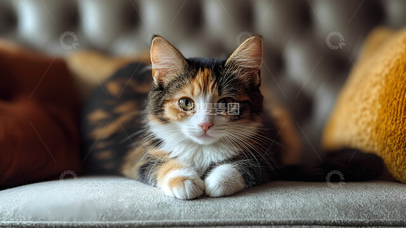 高清大图下载【趣麦麦图】可爱猫咪宠物摄影图1