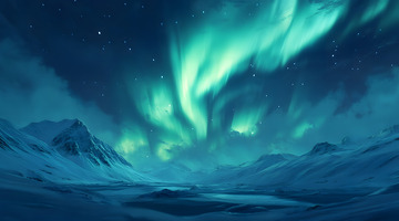 自然奇观北极光1