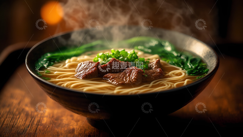 美味原味牛肉面美食摄影1