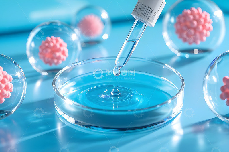 高清大图下载【趣麦麦图】生物实验场景细胞培养摄影图