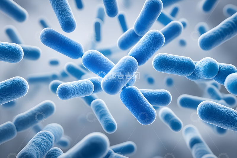 高清大图下载【趣麦麦图】细长杆菌微观科学摄影图