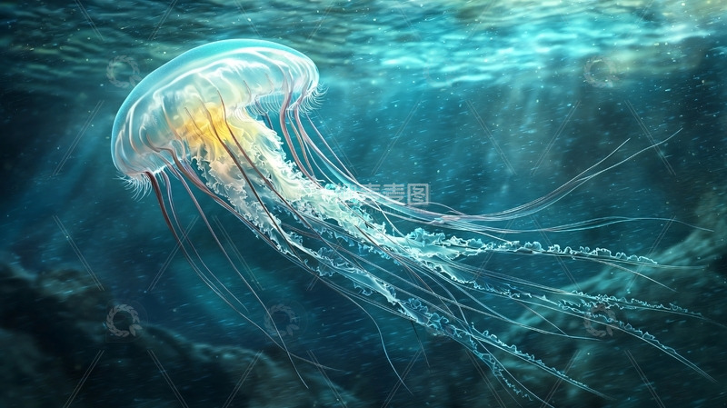 高清大图下载【趣麦麦图】水母高清图片