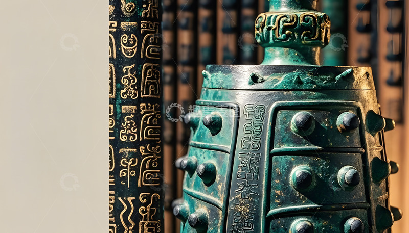 高清大图下载【趣麦麦图】青铜编钟特写摄影