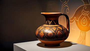 精美古陶罐文物古董摄影图4