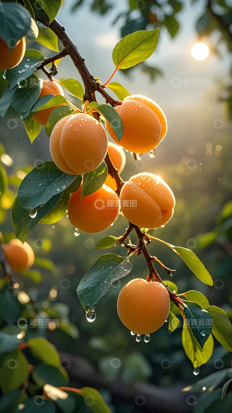 高清大图下载【趣麦麦图】杏子