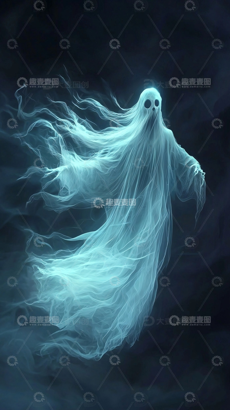 高清大图下载【趣麦麦图】幽灵