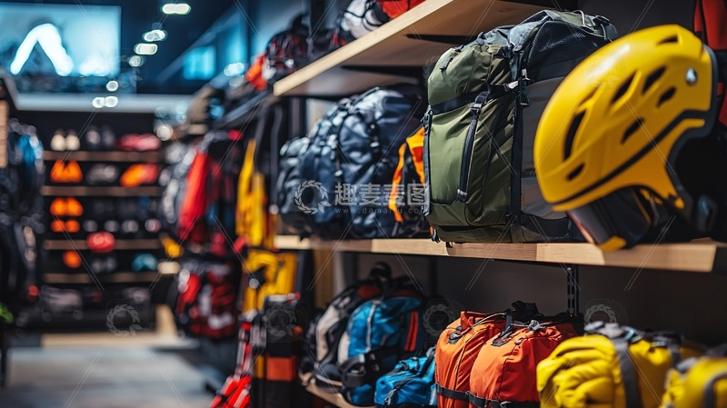 高清大图下载【趣麦麦图】户外运动装备专卖店