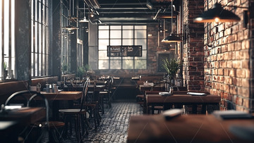 工业风餐厅