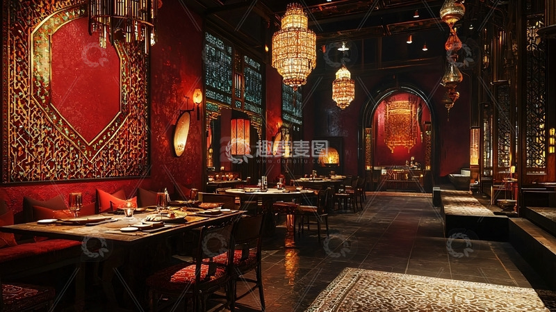 高清大图下载【趣麦麦图】奢华泰国餐厅
