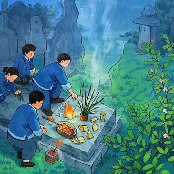 清明节-万里情归路，只因思念故2
