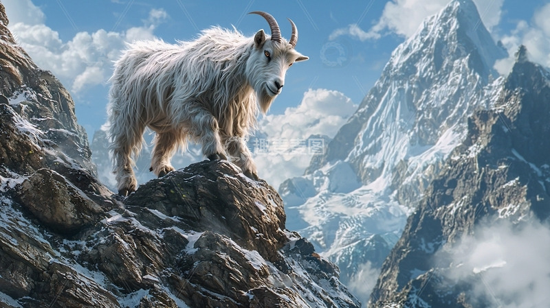 高清大图下载【趣麦麦图】山羊