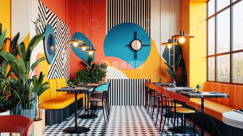 高清大图下载【趣麦麦图】餐厅设计