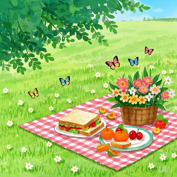 春分阳光正好，野餐时光乐陶陶