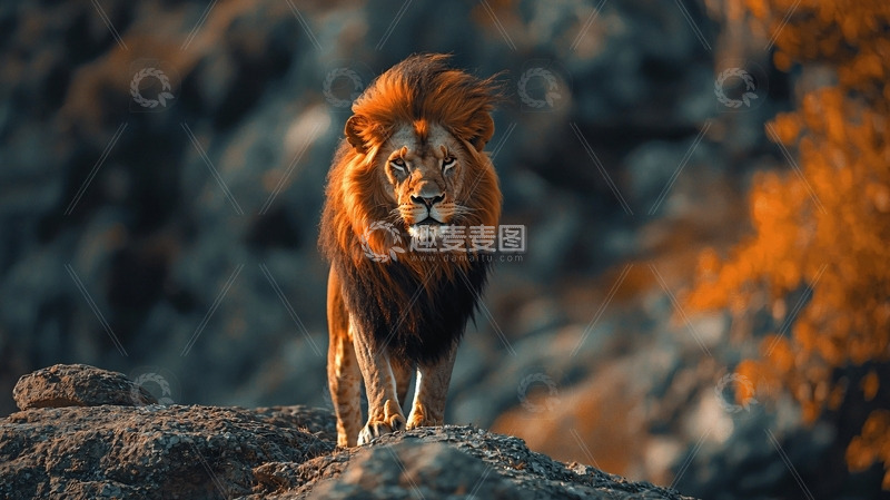 高清大图下载【趣麦麦图】雄狮