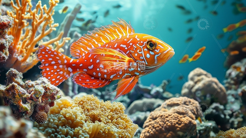 高清大图下载【趣麦麦图】珊瑚礁鱼类高清图片
