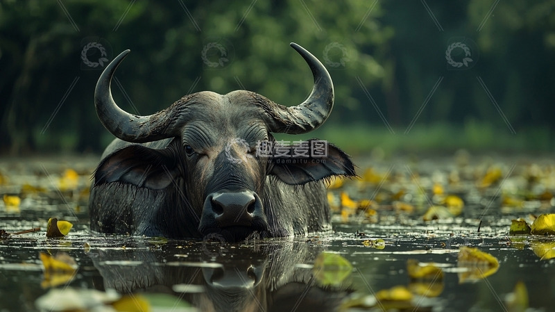 高清大图下载【趣麦麦图】水牛
