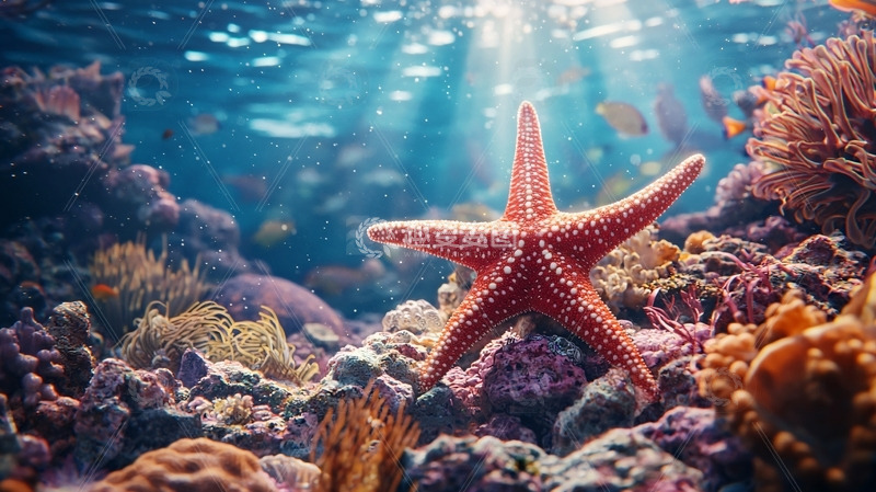 高清大图下载【趣麦麦图】海底珊瑚礁