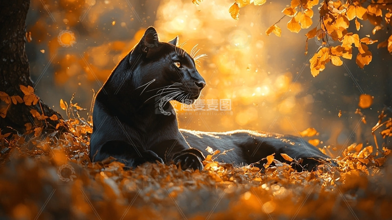 高清大图下载【趣麦麦图】黑豹