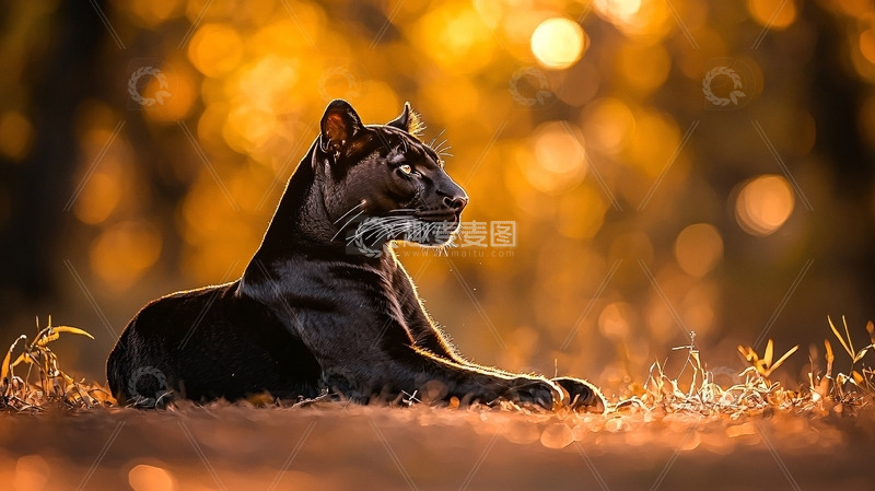 高清大图下载【趣麦麦图】黑豹