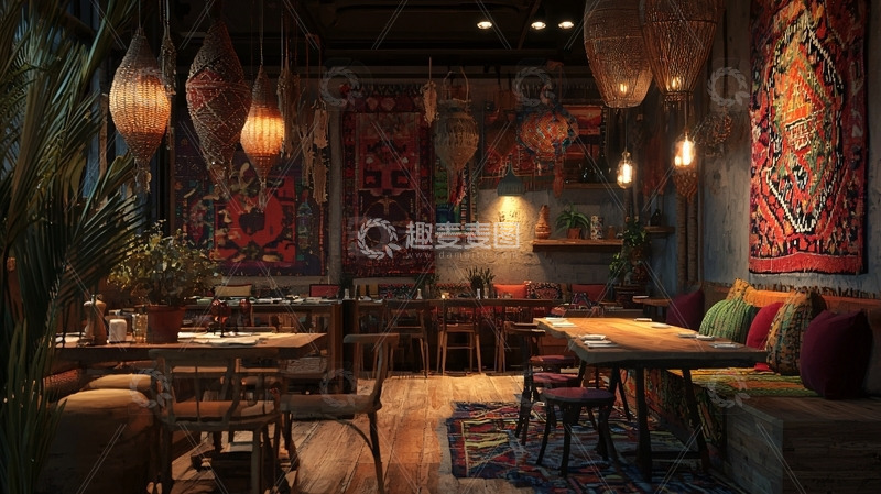 高清大图下载【趣麦麦图】异域风情餐厅