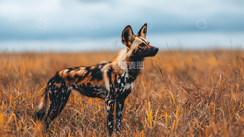 高清大图下载【趣麦麦图】非洲野犬