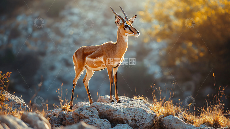 高清大图下载【趣麦麦图】羚羊