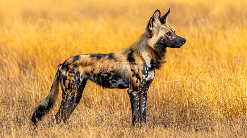 高清大图下载【趣麦麦图】非洲猎犬