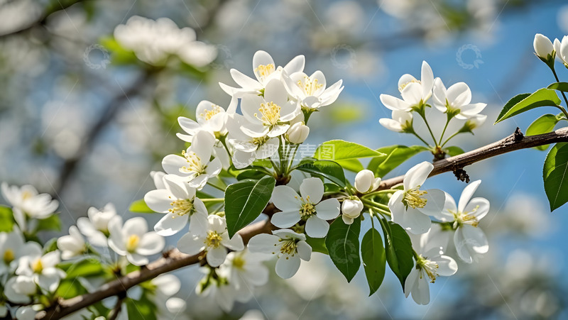 春天摄影花朵开花花卉素材97