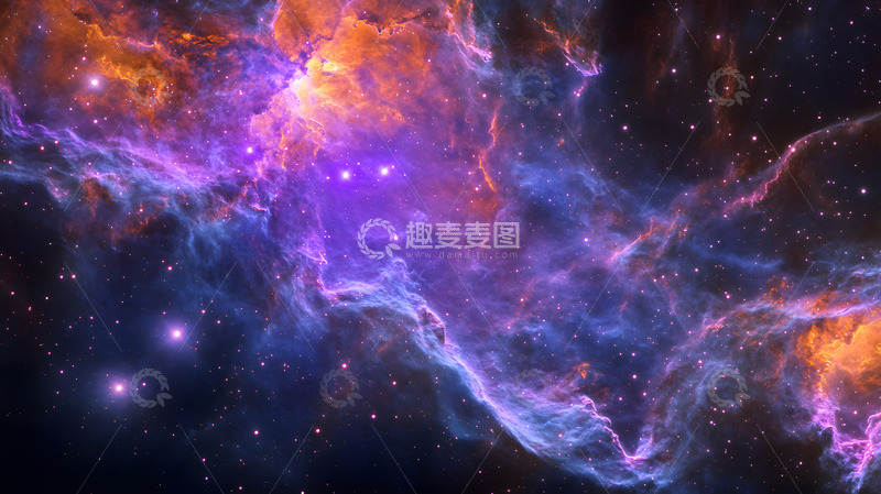 高清大图下载【趣麦麦图】宇宙太空星云