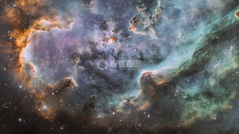 高清大图下载【趣麦麦图】宇宙太空星云1
