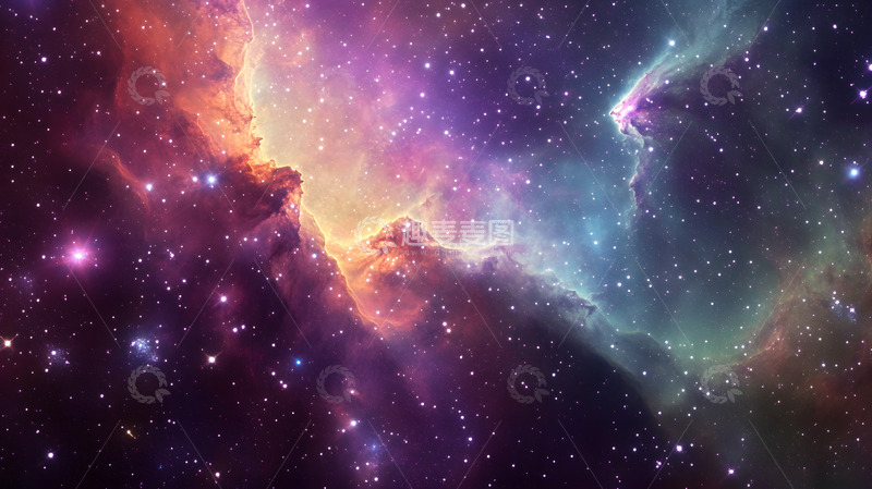 高清大图下载【趣麦麦图】宇宙太空星云2
