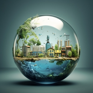 保护水资源，爱护环境