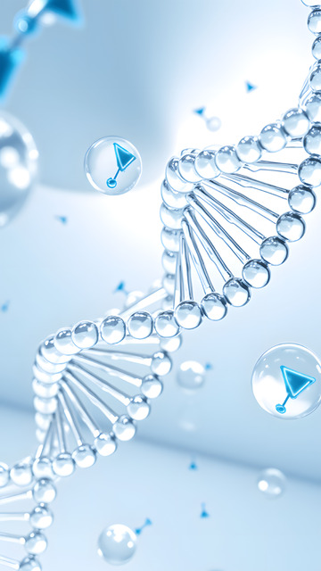 医学摄影DNA概念图