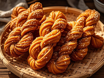 天津麻花特色小吃