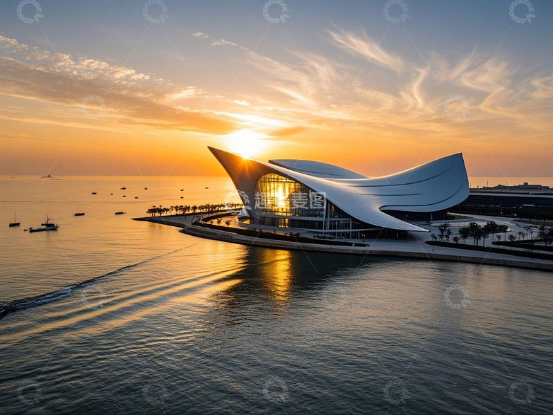 高清大图下载【趣麦麦图】天津国家海洋博物馆唯美摄影图7