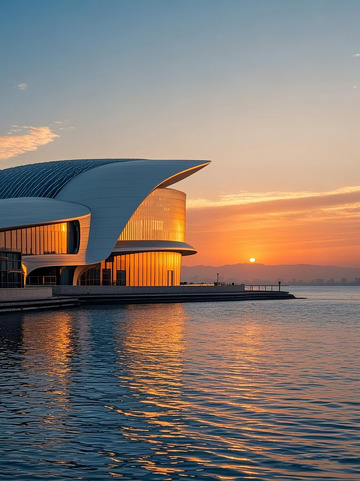 天津国家海洋博物馆唯美摄影图2