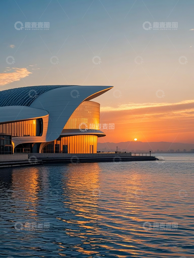 高清大图下载【趣麦麦图】天津国家海洋博物馆唯美摄影图2