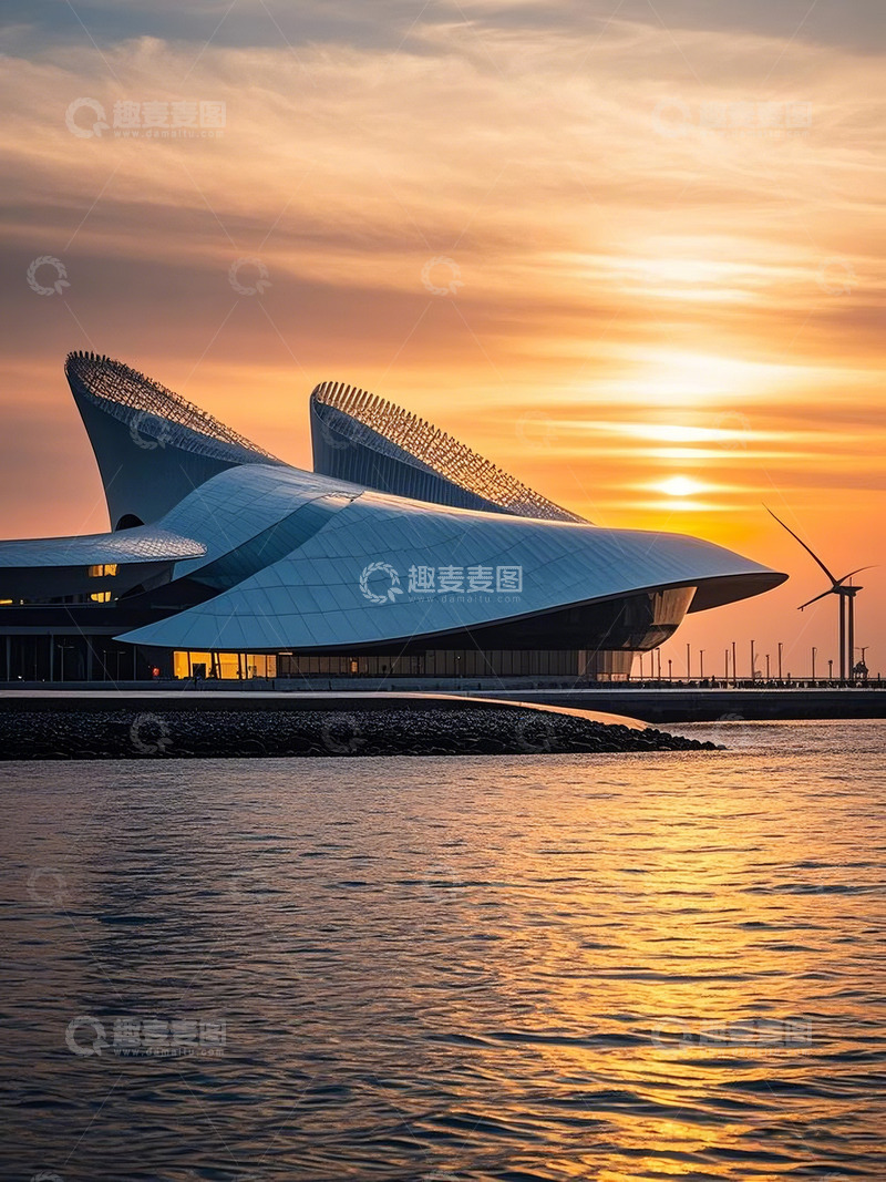 高清大图下载【趣麦麦图】天津国家海洋博物馆唯美摄影图6