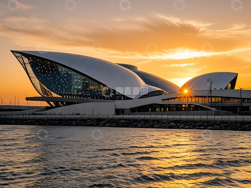 高清大图下载【趣麦麦图】天津国家海洋博物馆唯美摄影图4