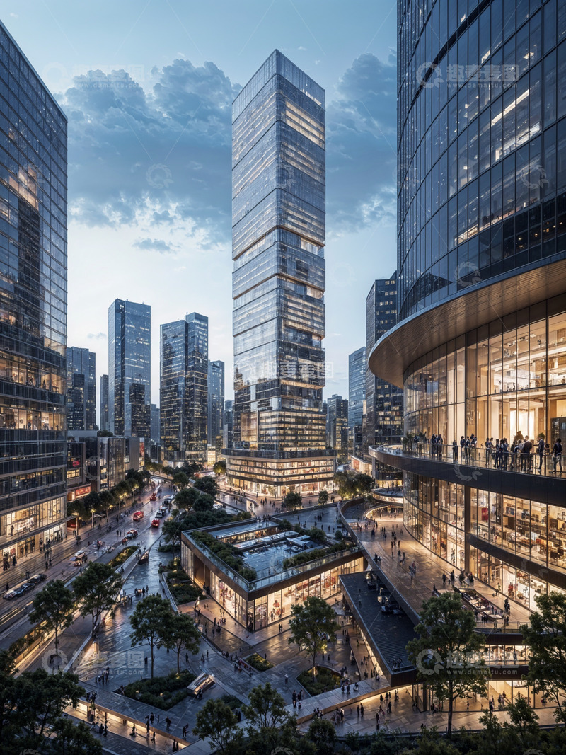 高清大图下载【趣麦麦图】城市企业建筑3