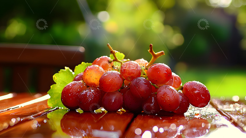 高清大图下载【趣麦麦图】一串葡萄图片