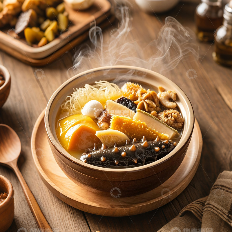 高清大图下载【趣麦麦图】美味的佛跳墙 1